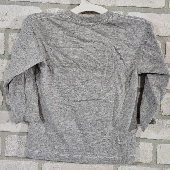 Boys Graphic " Future Ladies Man Current Mama;s Boy" Long Sleeve Tee Size 3T - Picture 2 of 4